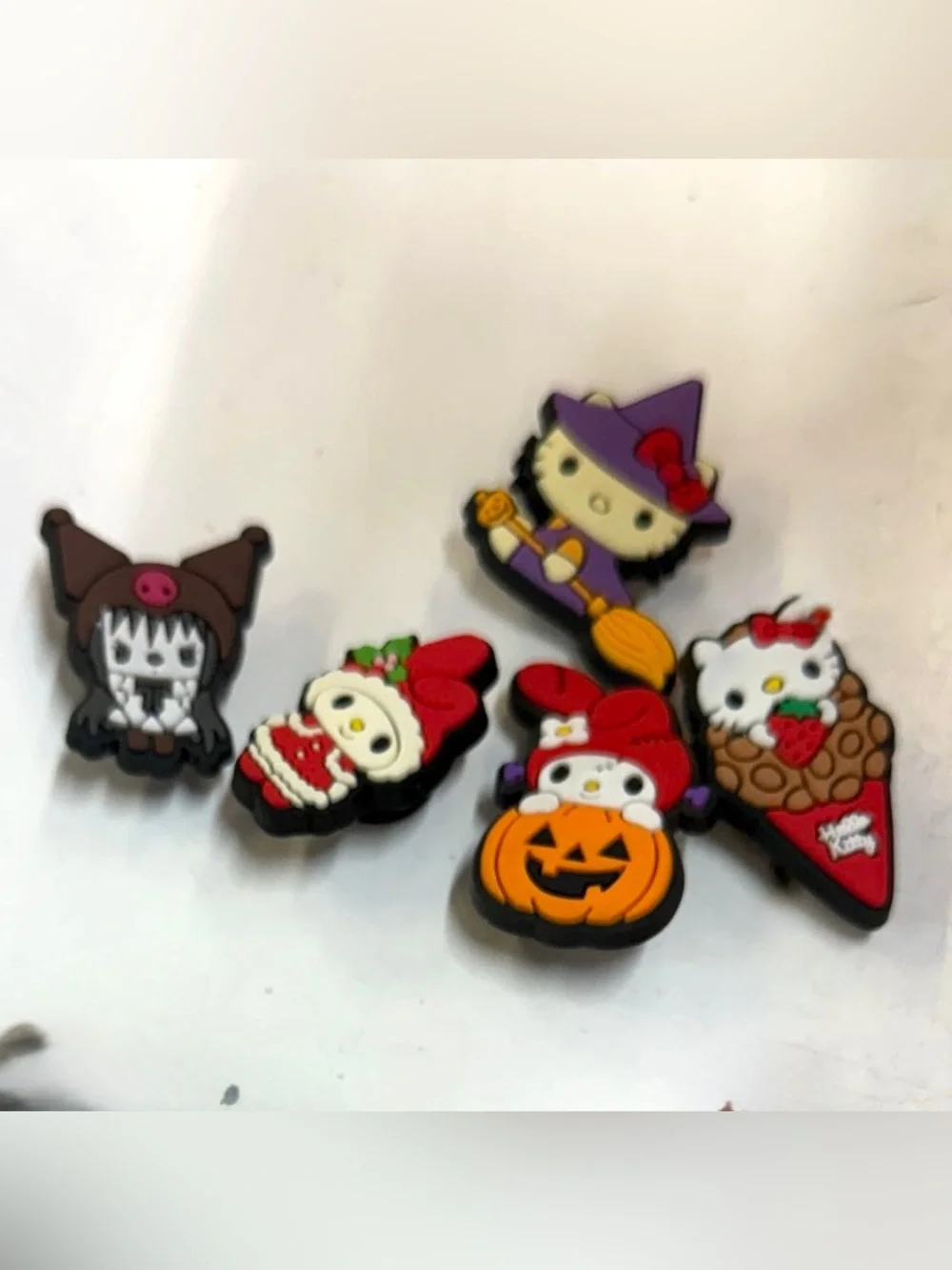 💖 Lot 5 Sanrio holiday giblets Hello Kitty NWOT My Melody Halloween Christmas